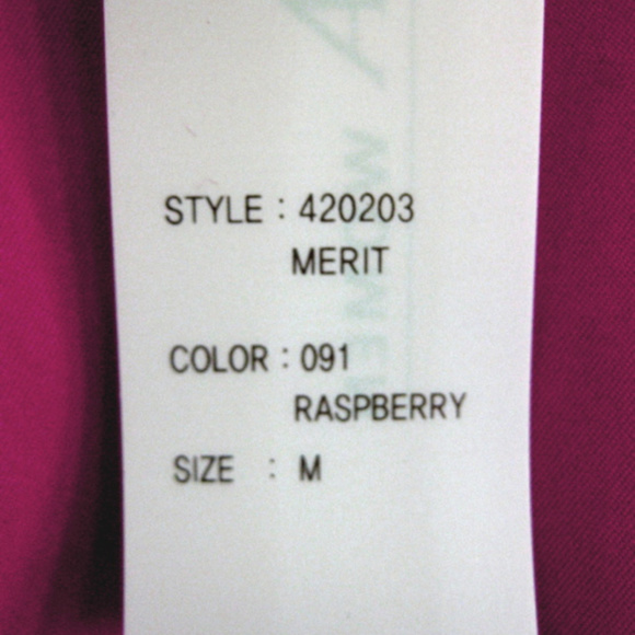 NWT Golf jacket M Pink Half-zip Stretch panels Sleeve zipper Pockets Windbreaker - Picture 6 of 8